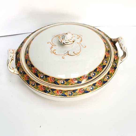 Vintage Alfred Meakin "The Hebrides" 2 Handle Soup Tureen - Picture 1 of 8